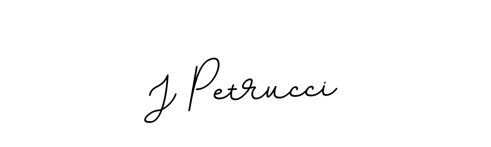 Create a beautiful signature design for name J Petrucci. With this signature (BallpointsItalic-DORy9) fonts, you can make a handwritten signature for free. J Petrucci signature style 11 images and pictures png