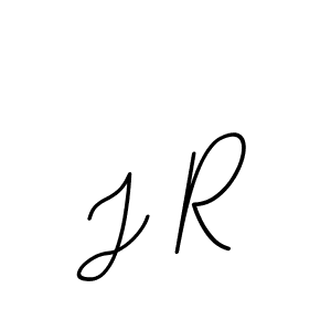 Design your own signature with our free online signature maker. With this signature software, you can create a handwritten (BallpointsItalic-DORy9) signature for name J R. J R signature style 11 images and pictures png