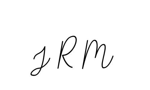 Make a beautiful signature design for name J R M. With this signature (BallpointsItalic-DORy9) style, you can create a handwritten signature for free. J R M signature style 11 images and pictures png