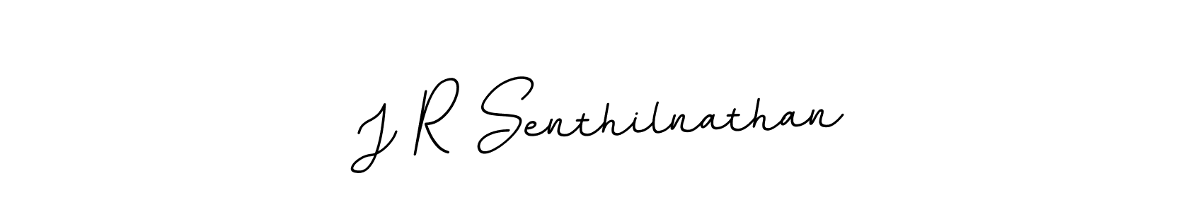 You should practise on your own different ways (BallpointsItalic-DORy9) to write your name (J R Senthilnathan) in signature. don't let someone else do it for you. J R Senthilnathan signature style 11 images and pictures png