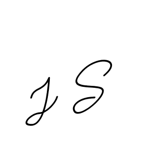 The best way (BallpointsItalic-DORy9) to make a short signature is to pick only two or three words in your name. The name J S include a total of six letters. For converting this name. J S signature style 11 images and pictures png