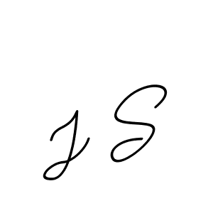 Design your own signature with our free online signature maker. With this signature software, you can create a handwritten (BallpointsItalic-DORy9) signature for name J S. J S signature style 11 images and pictures png