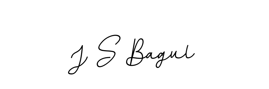 Make a beautiful signature design for name J S Bagul. Use this online signature maker to create a handwritten signature for free. J S Bagul signature style 11 images and pictures png