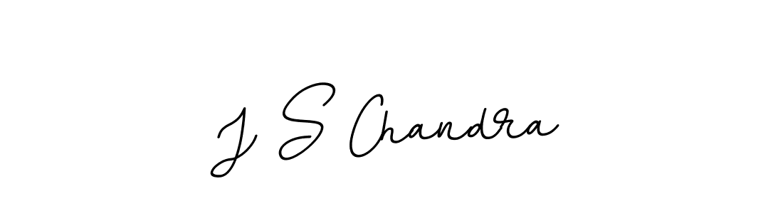 J S Chandra stylish signature style. Best Handwritten Sign (BallpointsItalic-DORy9) for my name. Handwritten Signature Collection Ideas for my name J S Chandra. J S Chandra signature style 11 images and pictures png