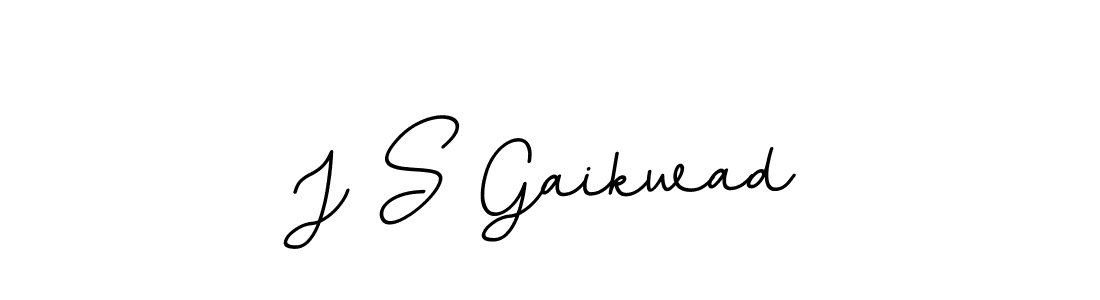 J S Gaikwad stylish signature style. Best Handwritten Sign (BallpointsItalic-DORy9) for my name. Handwritten Signature Collection Ideas for my name J S Gaikwad. J S Gaikwad signature style 11 images and pictures png