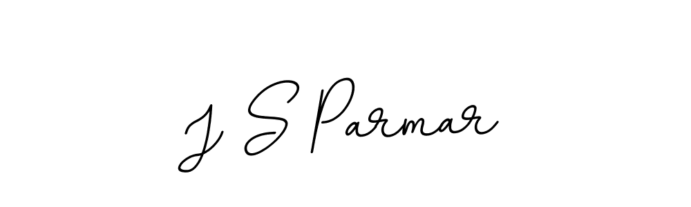 J S Parmar stylish signature style. Best Handwritten Sign (BallpointsItalic-DORy9) for my name. Handwritten Signature Collection Ideas for my name J S Parmar. J S Parmar signature style 11 images and pictures png