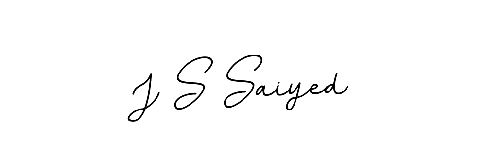 Make a beautiful signature design for name J S Saiyed. Use this online signature maker to create a handwritten signature for free. J S Saiyed signature style 11 images and pictures png