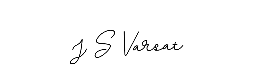 How to make J S Varsat signature? BallpointsItalic-DORy9 is a professional autograph style. Create handwritten signature for J S Varsat name. J S Varsat signature style 11 images and pictures png