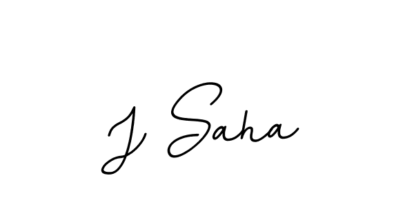 You should practise on your own different ways (BallpointsItalic-DORy9) to write your name (J Saha) in signature. don't let someone else do it for you. J Saha signature style 11 images and pictures png