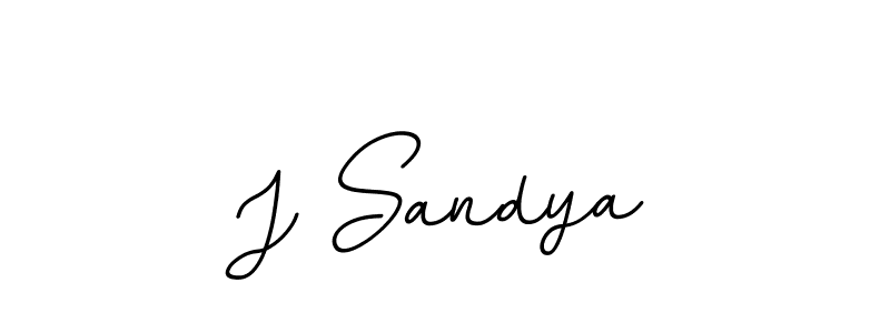 if you are searching for the best signature style for your name J Sandya. so please give up your signature search. here we have designed multiple signature styles  using BallpointsItalic-DORy9. J Sandya signature style 11 images and pictures png