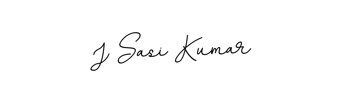 Make a beautiful signature design for name J Sasi Kumar. With this signature (BallpointsItalic-DORy9) style, you can create a handwritten signature for free. J Sasi Kumar signature style 11 images and pictures png
