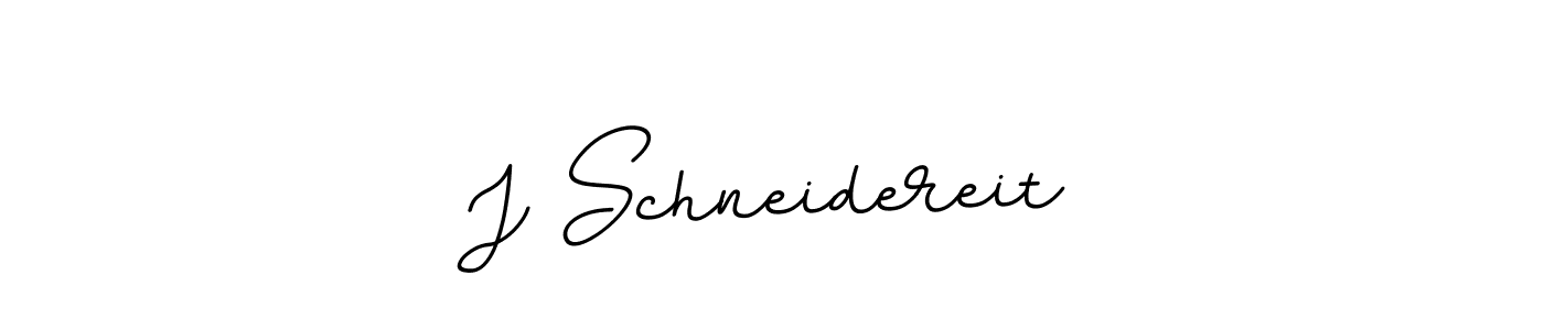 Design your own signature with our free online signature maker. With this signature software, you can create a handwritten (BallpointsItalic-DORy9) signature for name J Schneidereit. J Schneidereit signature style 11 images and pictures png