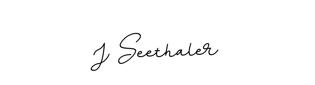 BallpointsItalic-DORy9 is a professional signature style that is perfect for those who want to add a touch of class to their signature. It is also a great choice for those who want to make their signature more unique. Get J Seethaler name to fancy signature for free. J Seethaler signature style 11 images and pictures png