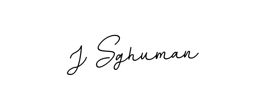 J Sghuman stylish signature style. Best Handwritten Sign (BallpointsItalic-DORy9) for my name. Handwritten Signature Collection Ideas for my name J Sghuman. J Sghuman signature style 11 images and pictures png