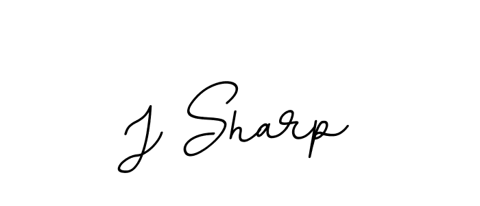 Use a signature maker to create a handwritten signature online. With this signature software, you can design (BallpointsItalic-DORy9) your own signature for name J Sharp. J Sharp signature style 11 images and pictures png