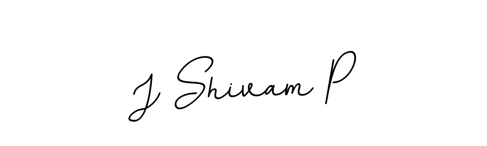 You should practise on your own different ways (BallpointsItalic-DORy9) to write your name (J Shivam P) in signature. don't let someone else do it for you. J Shivam P signature style 11 images and pictures png