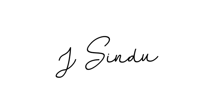 Also we have J Sindu name is the best signature style. Create professional handwritten signature collection using BallpointsItalic-DORy9 autograph style. J Sindu signature style 11 images and pictures png