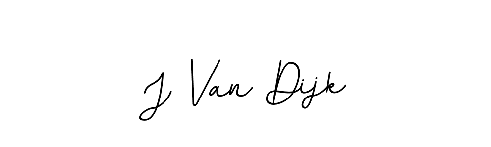Make a beautiful signature design for name J Van Dijk. With this signature (BallpointsItalic-DORy9) style, you can create a handwritten signature for free. J Van Dijk signature style 11 images and pictures png