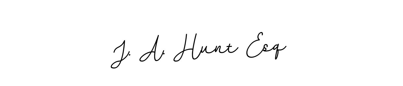 Check out images of Autograph of J. A. Hunt Esq name. Actor J. A. Hunt Esq Signature Style. BallpointsItalic-DORy9 is a professional sign style online. J. A. Hunt Esq signature style 11 images and pictures png