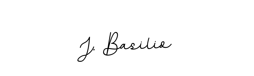 Similarly BallpointsItalic-DORy9 is the best handwritten signature design. Signature creator online .You can use it as an online autograph creator for name J. Basilio. J. Basilio signature style 11 images and pictures png