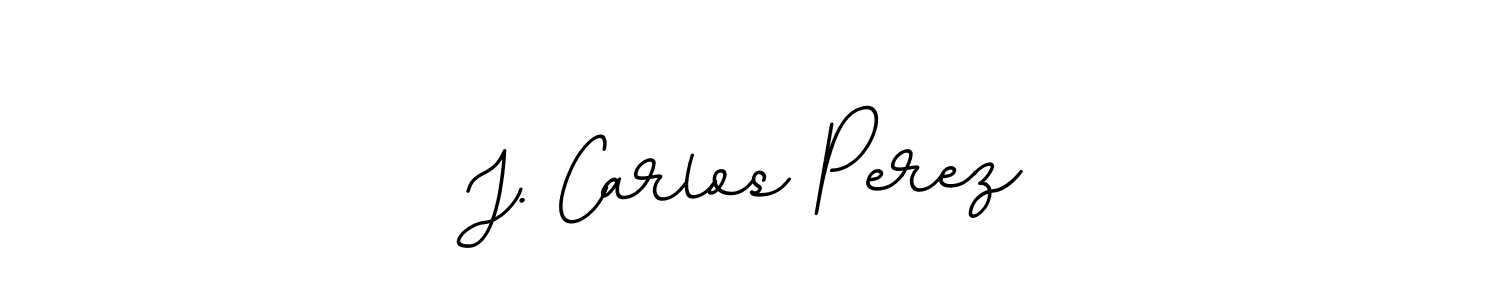 Create a beautiful signature design for name J. Carlos Perez. With this signature (BallpointsItalic-DORy9) fonts, you can make a handwritten signature for free. J. Carlos Perez signature style 11 images and pictures png