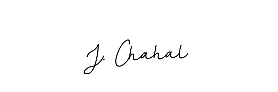 How to make J. Chahal signature? BallpointsItalic-DORy9 is a professional autograph style. Create handwritten signature for J. Chahal name. J. Chahal signature style 11 images and pictures png