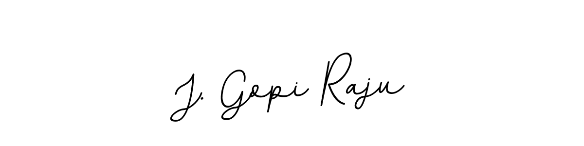 You should practise on your own different ways (BallpointsItalic-DORy9) to write your name (J. Gopi Raju) in signature. don't let someone else do it for you. J. Gopi Raju signature style 11 images and pictures png