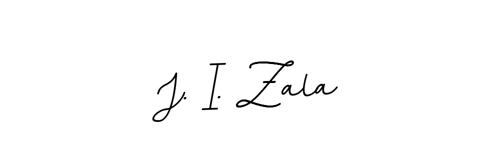 How to Draw J. I. Zala signature style? BallpointsItalic-DORy9 is a latest design signature styles for name J. I. Zala. J. I. Zala signature style 11 images and pictures png