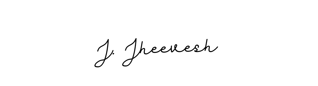 if you are searching for the best signature style for your name J. Jheevesh. so please give up your signature search. here we have designed multiple signature styles  using BallpointsItalic-DORy9. J. Jheevesh signature style 11 images and pictures png