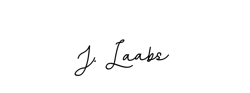 Make a beautiful signature design for name J. Laabs. With this signature (BallpointsItalic-DORy9) style, you can create a handwritten signature for free. J. Laabs signature style 11 images and pictures png