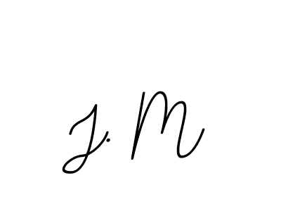 This is the best signature style for the J. M name. Also you like these signature font (BallpointsItalic-DORy9). Mix name signature. J. M signature style 11 images and pictures png