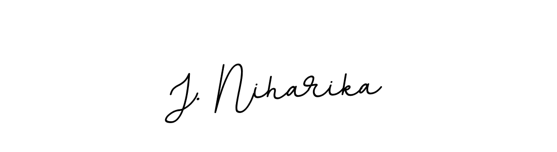 Similarly BallpointsItalic-DORy9 is the best handwritten signature design. Signature creator online .You can use it as an online autograph creator for name J. Niharika. J. Niharika signature style 11 images and pictures png