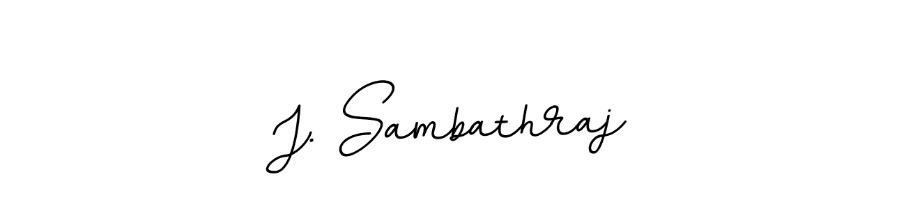 Similarly BallpointsItalic-DORy9 is the best handwritten signature design. Signature creator online .You can use it as an online autograph creator for name J. Sambathraj. J. Sambathraj signature style 11 images and pictures png