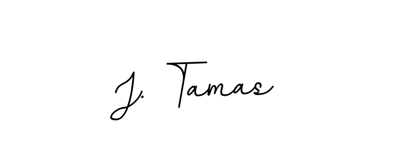 Use a signature maker to create a handwritten signature online. With this signature software, you can design (BallpointsItalic-DORy9) your own signature for name J. Tamas. J. Tamas signature style 11 images and pictures png