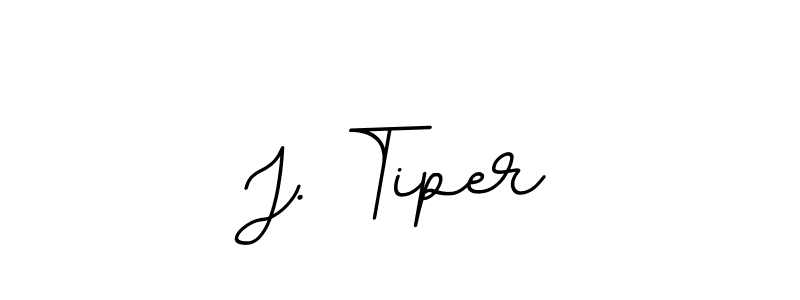 This is the best signature style for the J. Tiper name. Also you like these signature font (BallpointsItalic-DORy9). Mix name signature. J. Tiper signature style 11 images and pictures png