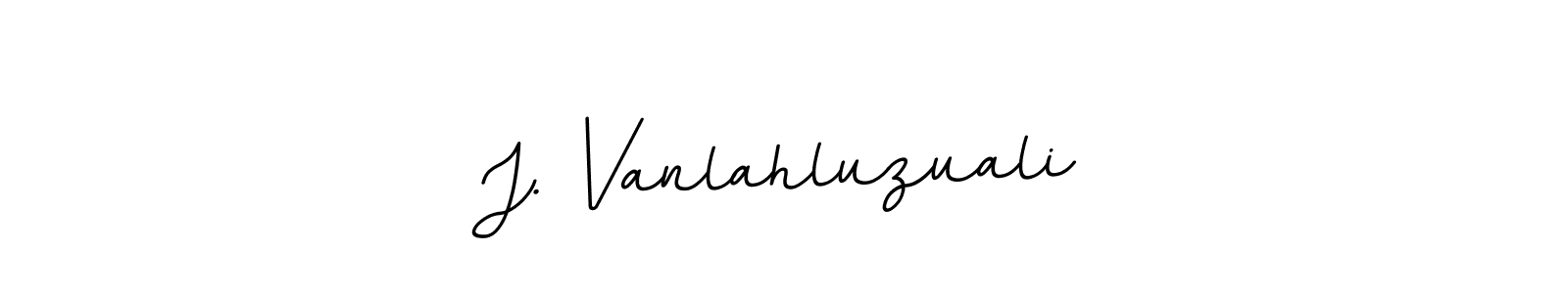 How to make J. Vanlahluzuali signature? BallpointsItalic-DORy9 is a professional autograph style. Create handwritten signature for J. Vanlahluzuali name. J. Vanlahluzuali signature style 11 images and pictures png