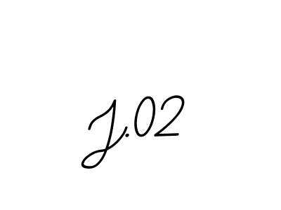 Also You can easily find your signature by using the search form. We will create J.02 name handwritten signature images for you free of cost using BallpointsItalic-DORy9 sign style. J.02 signature style 11 images and pictures png