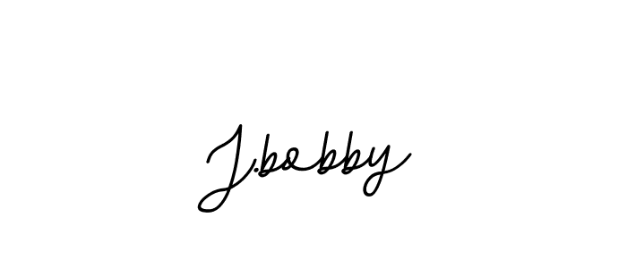 How to make J.bobby signature? BallpointsItalic-DORy9 is a professional autograph style. Create handwritten signature for J.bobby name. J.bobby signature style 11 images and pictures png