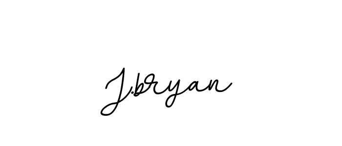 Create a beautiful signature design for name J.bryan. With this signature (BallpointsItalic-DORy9) fonts, you can make a handwritten signature for free. J.bryan signature style 11 images and pictures png