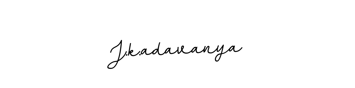 if you are searching for the best signature style for your name J.k.adavanya. so please give up your signature search. here we have designed multiple signature styles  using BallpointsItalic-DORy9. J.k.adavanya signature style 11 images and pictures png