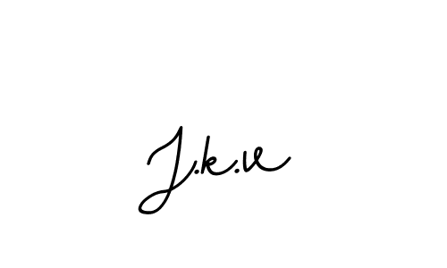 J.k.v stylish signature style. Best Handwritten Sign (BallpointsItalic-DORy9) for my name. Handwritten Signature Collection Ideas for my name J.k.v. J.k.v signature style 11 images and pictures png