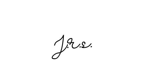 How to Draw J.r.s. signature style? BallpointsItalic-DORy9 is a latest design signature styles for name J.r.s.. J.r.s. signature style 11 images and pictures png