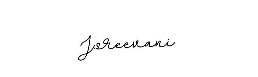 The best way (BallpointsItalic-DORy9) to make a short signature is to pick only two or three words in your name. The name J.sreevani include a total of six letters. For converting this name. J.sreevani signature style 11 images and pictures png
