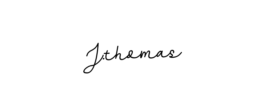 This is the best signature style for the J.thomas  name. Also you like these signature font (BallpointsItalic-DORy9). Mix name signature. J.thomas  signature style 11 images and pictures png