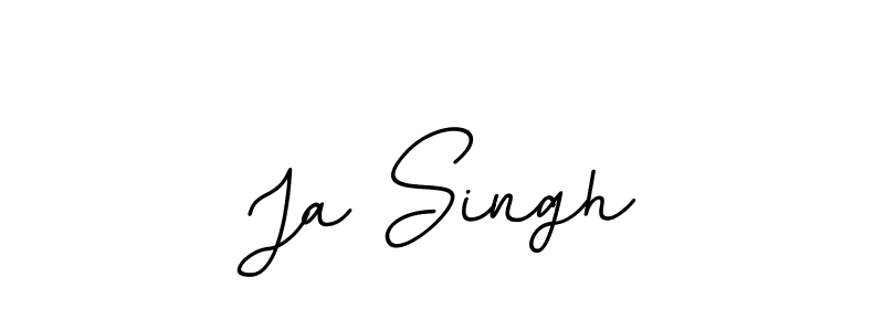 if you are searching for the best signature style for your name Ja Singh. so please give up your signature search. here we have designed multiple signature styles  using BallpointsItalic-DORy9. Ja Singh signature style 11 images and pictures png