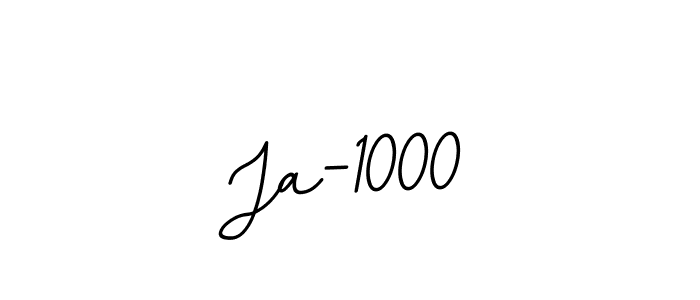 Create a beautiful signature design for name Ja-1000. With this signature (BallpointsItalic-DORy9) fonts, you can make a handwritten signature for free. Ja-1000 signature style 11 images and pictures png