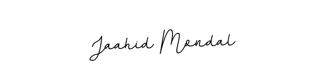 if you are searching for the best signature style for your name Jaahid Mondal. so please give up your signature search. here we have designed multiple signature styles  using BallpointsItalic-DORy9. Jaahid Mondal signature style 11 images and pictures png