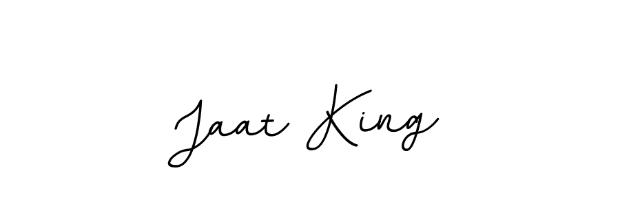 Make a beautiful signature design for name Jaat King. With this signature (BallpointsItalic-DORy9) style, you can create a handwritten signature for free. Jaat King signature style 11 images and pictures png