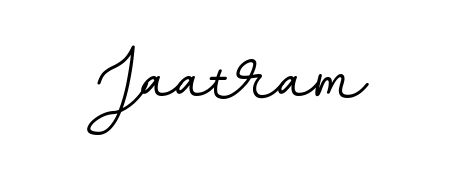 Create a beautiful signature design for name Jaatram. With this signature (BallpointsItalic-DORy9) fonts, you can make a handwritten signature for free. Jaatram signature style 11 images and pictures png