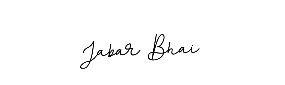 The best way (BallpointsItalic-DORy9) to make a short signature is to pick only two or three words in your name. The name Jabar Bhai include a total of six letters. For converting this name. Jabar Bhai signature style 11 images and pictures png